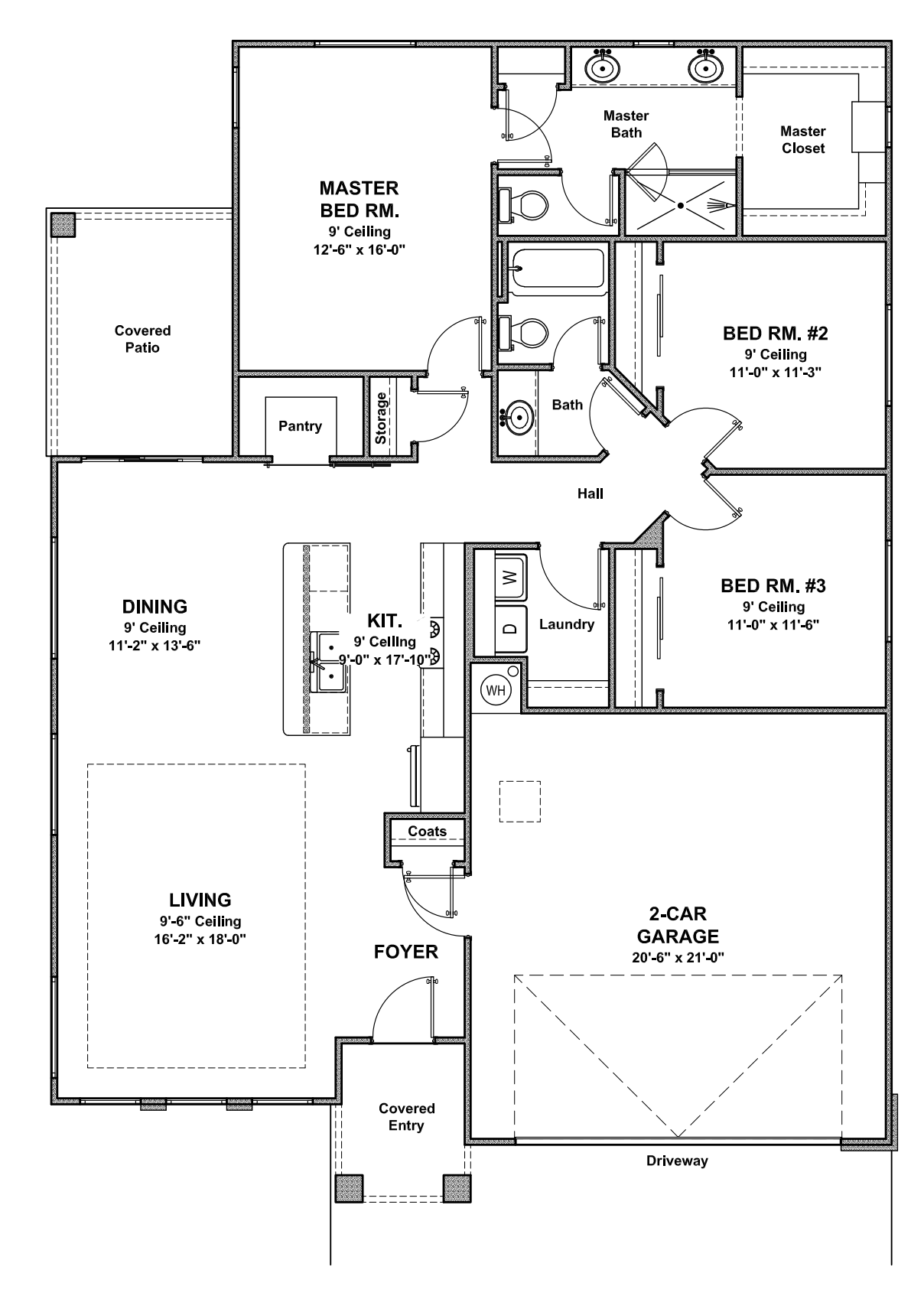 Barossa A Floor plan