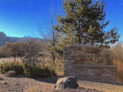 Desert Hills Estates Subdivision
