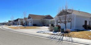 Village at Country Creek neighborhood street.